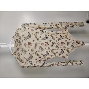 Nylon Apparel Vintage Western Graphic Bodysuit